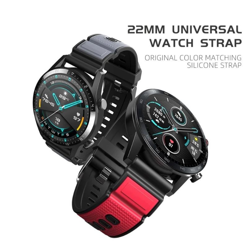 Dây đồng hồ cao su Sikai cao cấp dành galaxy watch 3 45 mm