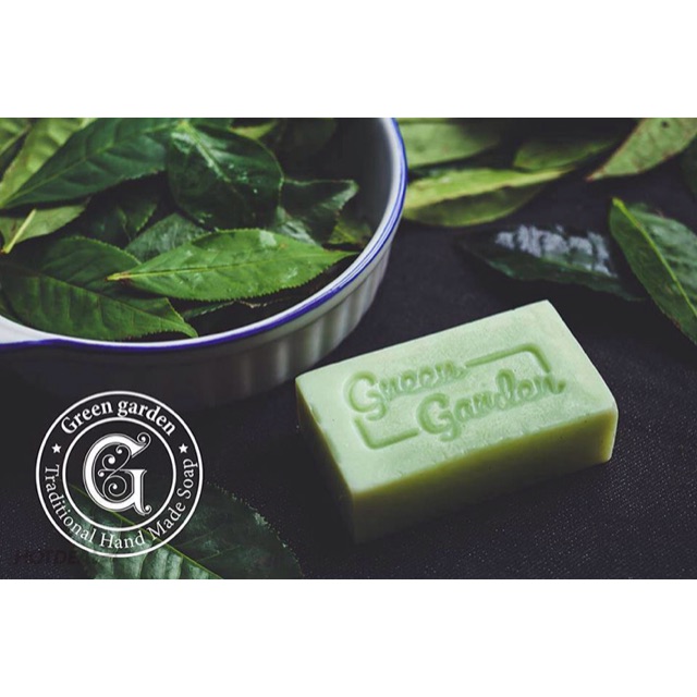 (2024)Xà phòng handmade Green Garden matcha trà xanh