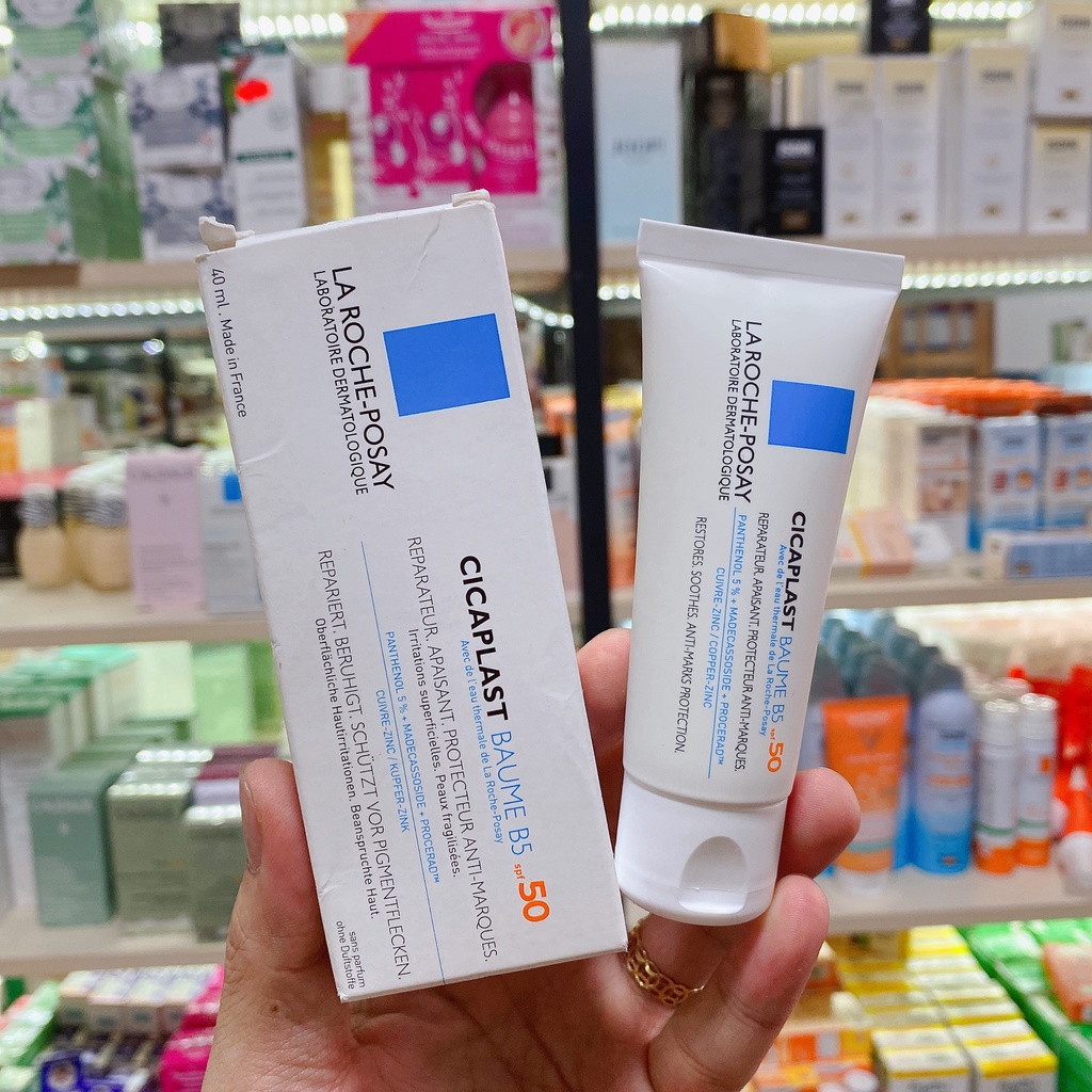 (Mẫu mới 2022) KEM DƯỠNG PHỤC HỒI DA LA ROCHE-POSAY CICAPLAST BAUME B5 SPF50