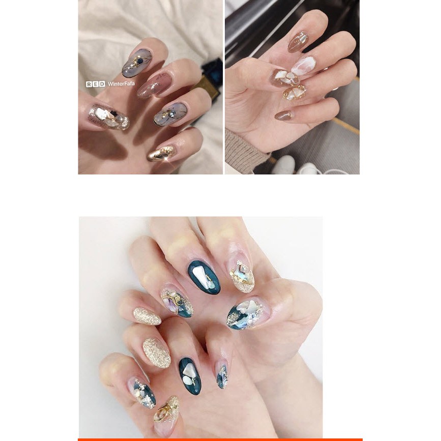 Xà Cừ Trang Trí Móng Nail Siêu Mỏng - Lẻ 1 Túi