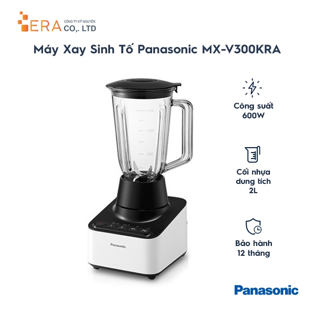 [Mã ELHA22 giảm 6% đơn 300K] Máy xay sinh tố Panasonic PASO-MX-V300KRA