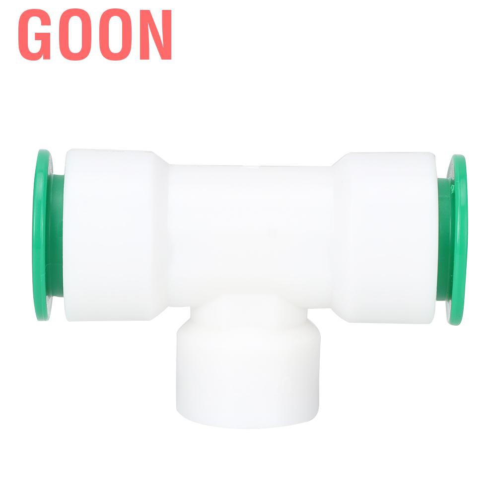 Goon Đầu Nối Ống Nước Bằng Nhựa Ppr Màu Trắng Hai Đầu 25mm Sang G1 / 2in