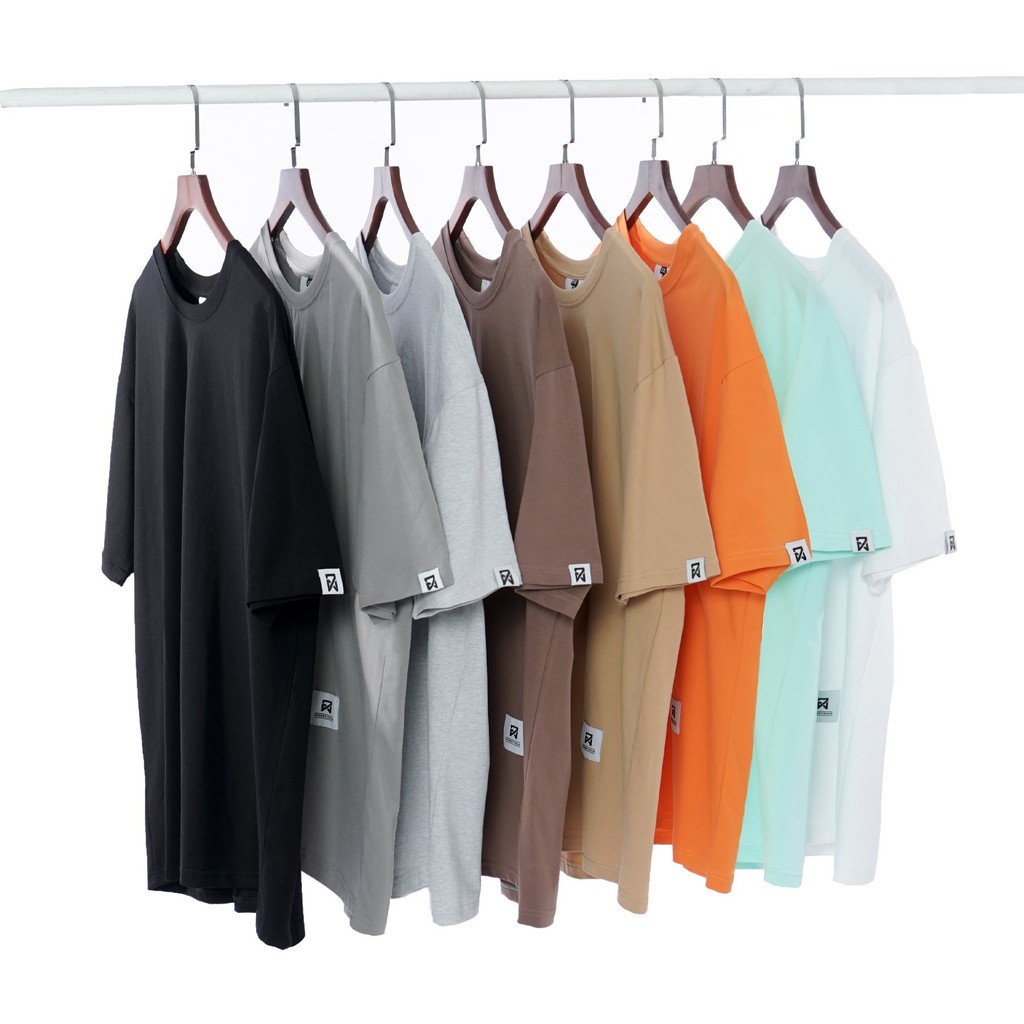 Áo thun cổ tròn N7 vải Cotton nam nữ dày dặn co giãn form rộng oversize AT03 - HÀNG MỚI VỀ