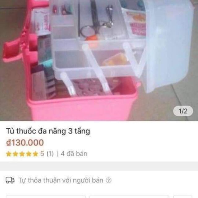 Tủ thuốc 3 ngăn