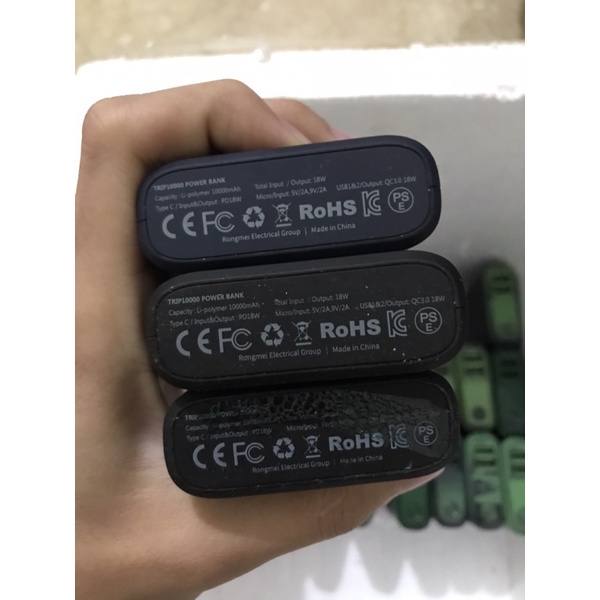 Sạc dự phòng 10000mAh PD 18w QC 3.0