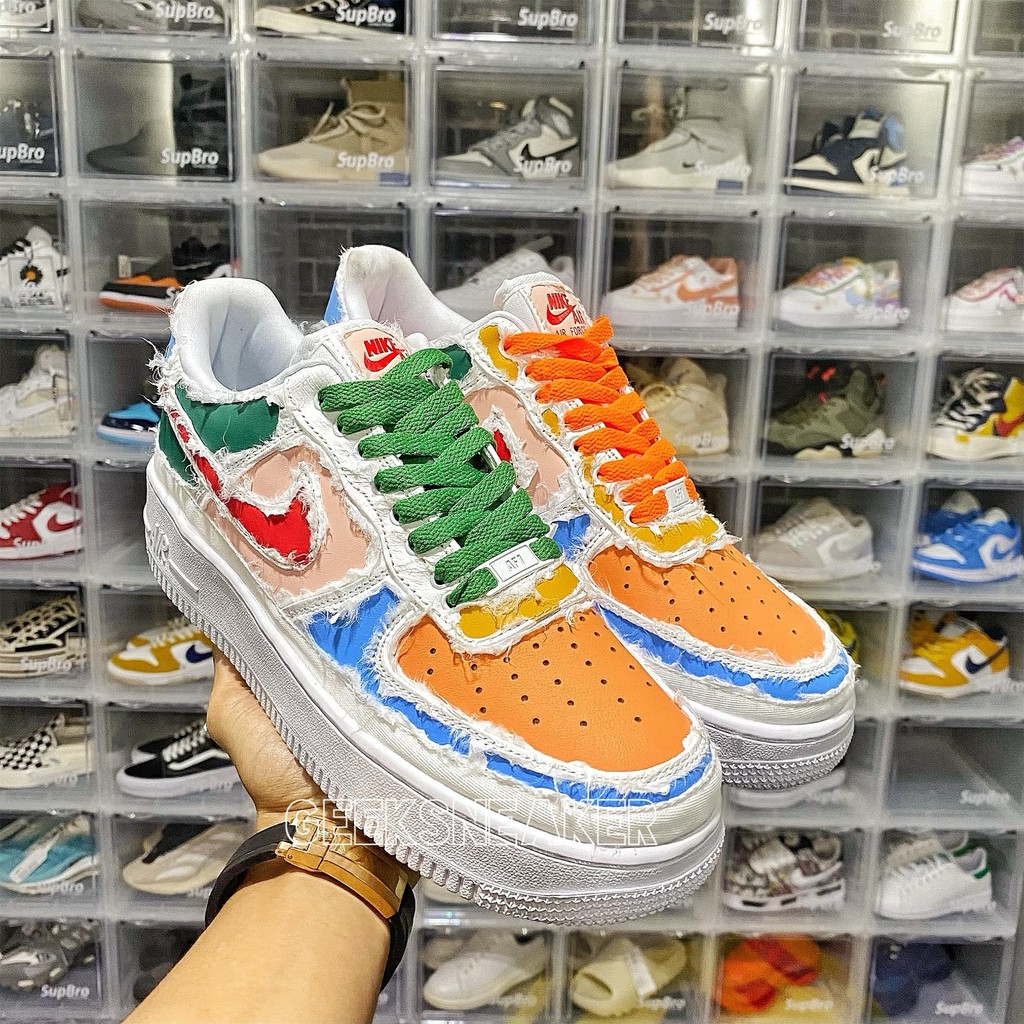 [GeekSneaker] Giày Air Force 1 Tear Away