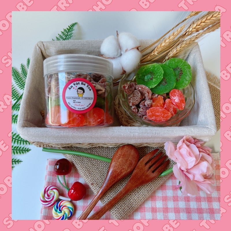 Ô mai các loại/ quả sấy/ mix khách chọn |hộp 300gr|