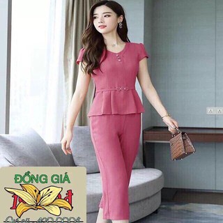 Set Đồ Bộ Nữ, Mặc Công Sở Sang Trọng (Đủ Màu)
