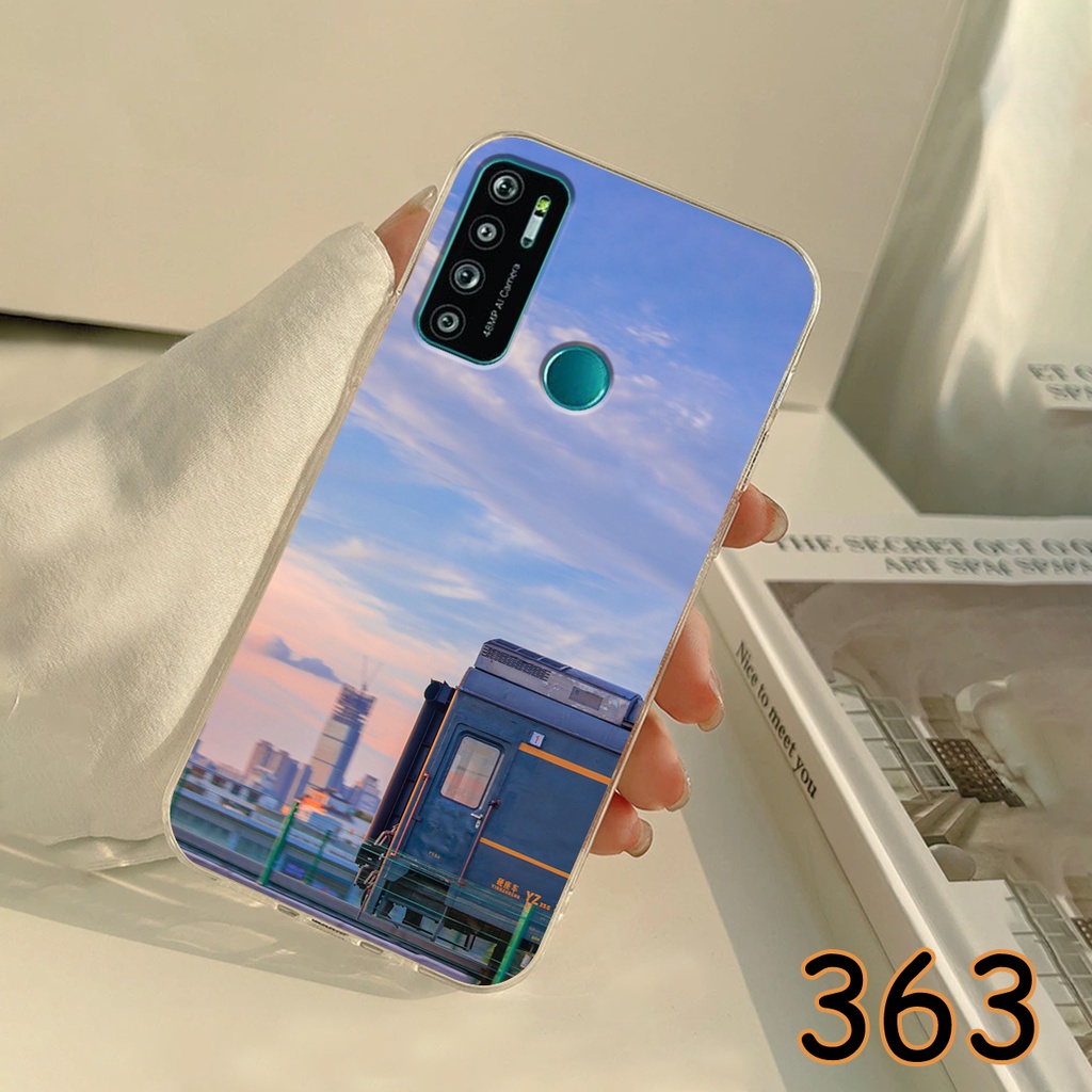 Ốp Lưng Vsmart Live 4 - Vsmart Live in hình Phong cảnh ban đêm - Chất liệu Silicon cao cấp bảo vệ máy