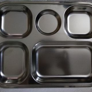 Khay cơm inox 100% loại sâu