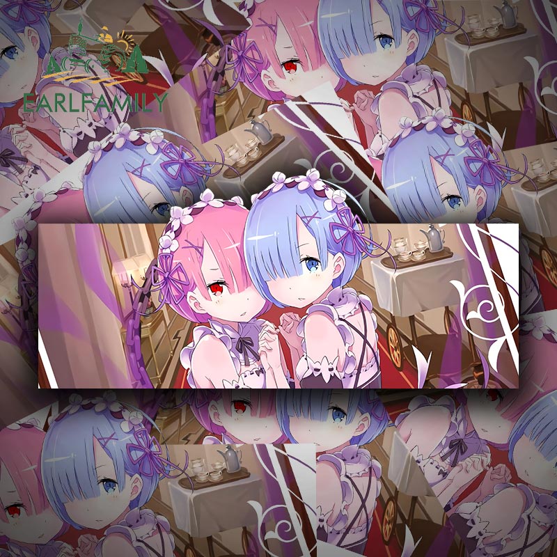 Đề Can Dán Trang Trí Thân Xe Hơi / Xe Máy Họa Tiết Hoạt Hình rem slap anime Vui Nhộn Kích Thước 13Cmx6Cm