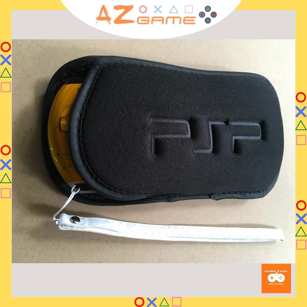 Túi Chống Sốc Vải Mềm PSP 1000 2000 3000 Chống Xước Máy Tặng Kèm Dây Đeo