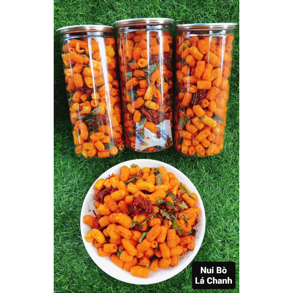 hủ PET-300gr nui sấy bò lá chanh