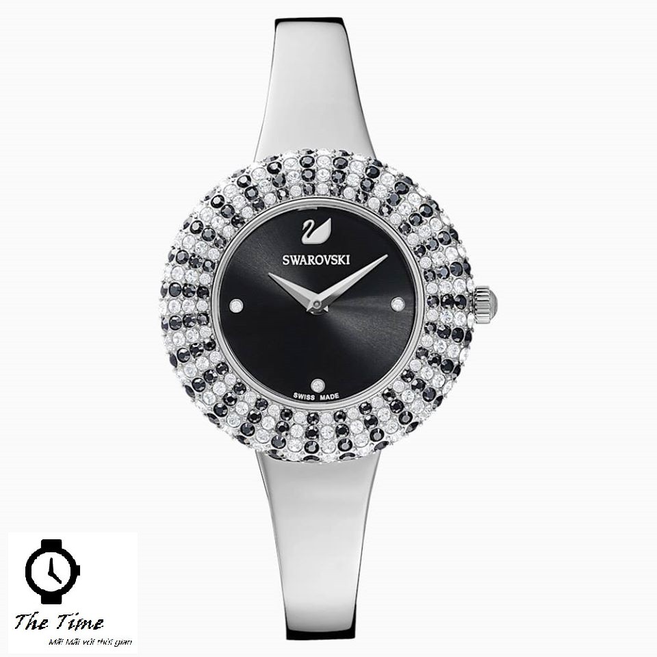 ( Sẵn 4 màu ) Đồng hồ nữ SWAROVSKI CRYSTAL ROSE WATCH #54840 case 34mm.5atm