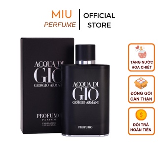 Nước hoa nam acqua di gio profumo giò đen 100ml - dầu thơm acqua di gio profumo gio nam tính♥lịch lãm