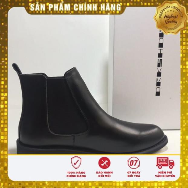 Giày Thời Trang Nam Chelsea Boots Tăng Chiều Cao Cổ Lửng Đẳng Cấp BT28 Cao Cấp