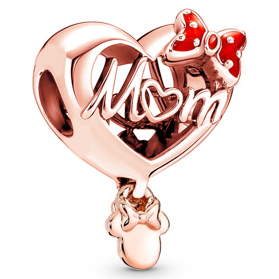 DINGLLY Rose Gold Cartoon Animal Charm Hạt trái tim Hạt ngôi sao & mặt trăng Daisy Flower cườm vừa vặn Phụ kiện trang sức Tự làm