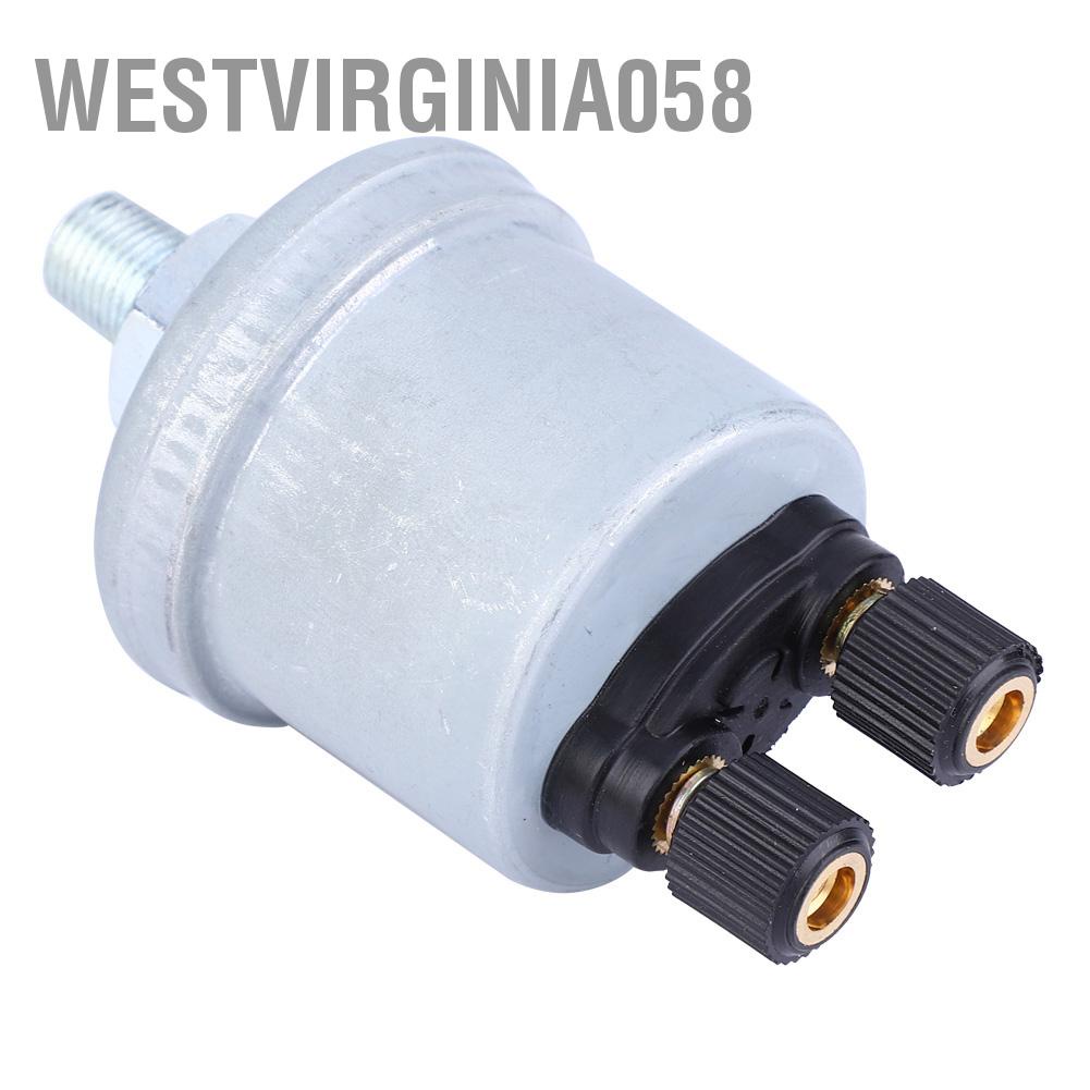 Cảm Biến Áp Suất Dầu Westvirginia058 1 / 8-27 NPTF 0-10 Chuyên Dụng Cho VDO