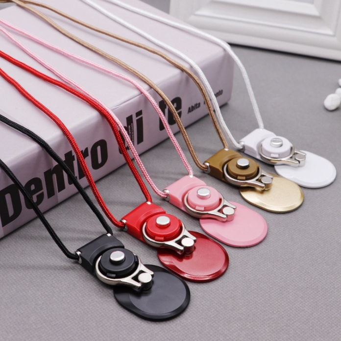 Hang Neck Mobile Phone Lazy Bracket Ring Buckle