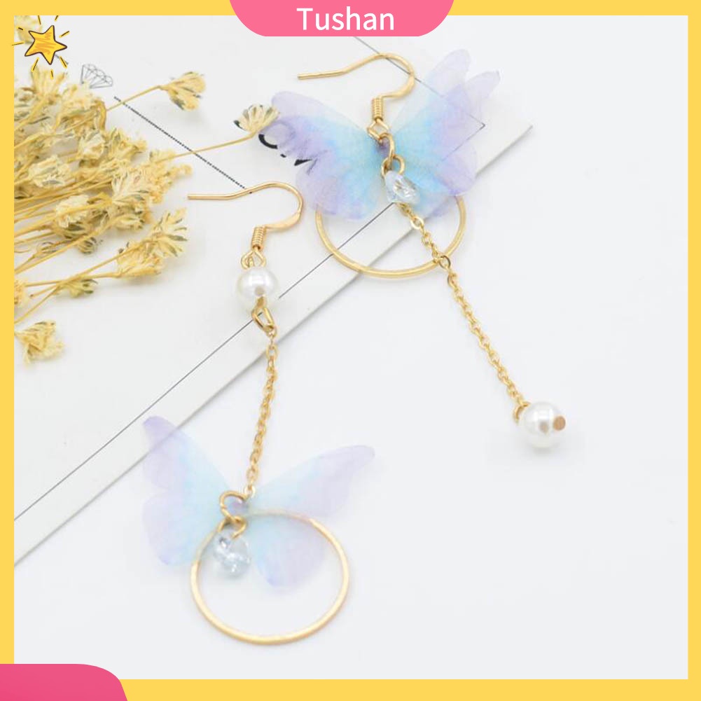 Khuyên tai nữ trang dáng dài tạo hình độc đáo