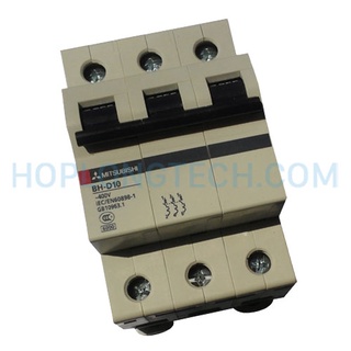 MCB BH-D10 3P 32A TYPE C N Mitsubishi