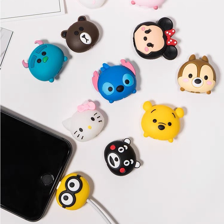 [Được chọn mẫu] Phụ kiện bảo vệ chống đứt gãy đầu sạc Iphone Airpods Điện thoại MPK05