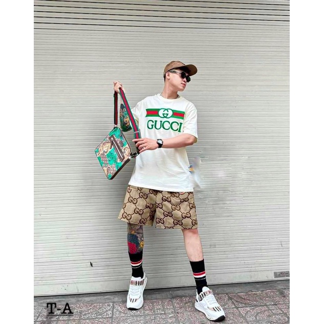 Quần short Kaki GC siêu nét - Quần gió thô nam chất siêu dầy dặn