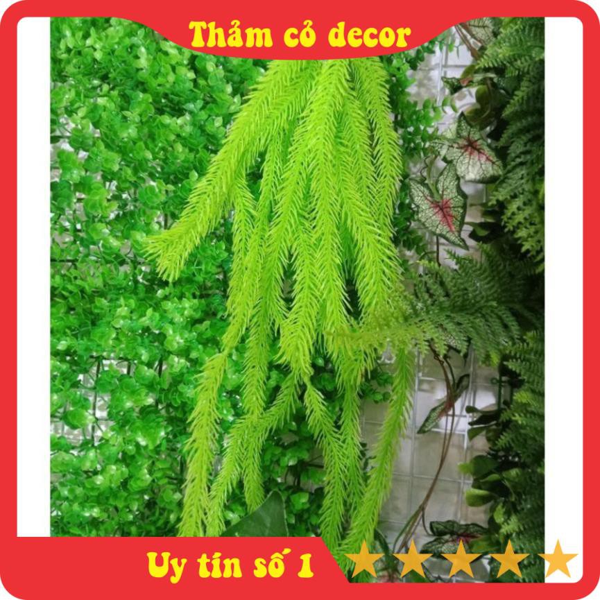 Cành Lá Rủ: rong, liễu, sỉ, lá nhựa rủ giả từ 30-50cm, decor phòng khách, thảm cỏ nhân tạo, tường, nhà hàng, sự kiện