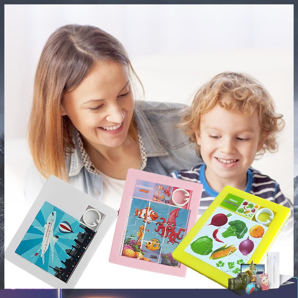 Bộ Đồ Chơi Lắp Ráp 9 Ngăn Hình Động Vật Đáng Yêu