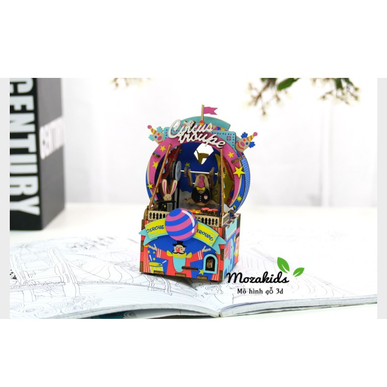 Mô hình Hộp nhạc Công Viên Giải Trí - Amusement Park Music Box Robotime
