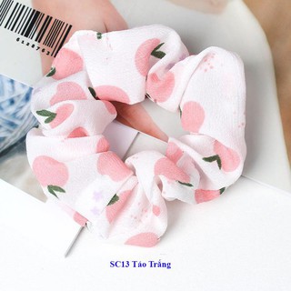 Dây buộc tóc, cột tóc scrunchies hoa quả SC13
