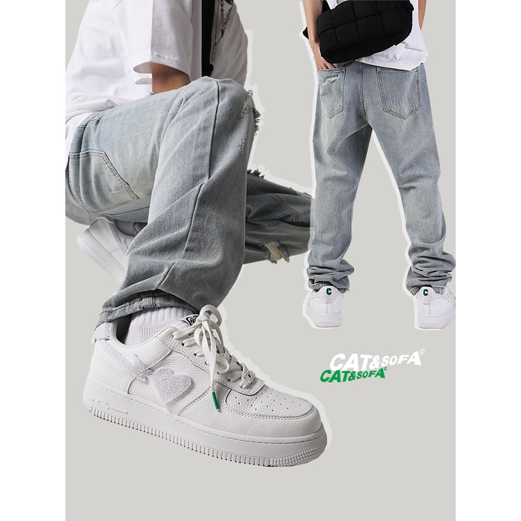Giày Cat & Sofa Chính Hãng 🔴SIMPLE SNEAKER🔴 Giày Sneaker Cat Sofa All White Đường Phố Phong Cách Trẻ Trung