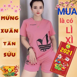 Đồ Bộ Cotton In Đồ Bộ Đùi Đồ Bộ Nữ Mặc Nhà Đẹp