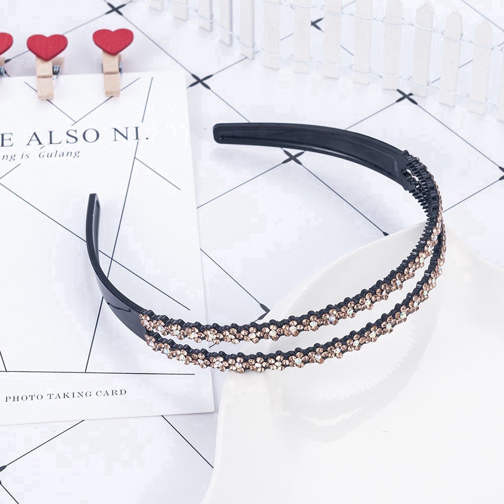 Băng đô đính đá phong cách Hàn Quốc thời trang cho nữ