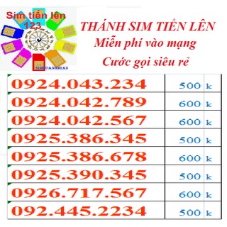 T17 THÁNH SIM SỐ TIẾN CỰC ĐẸP MIỄN PHÍ VÀO MẠNG TRỌN ĐỜI