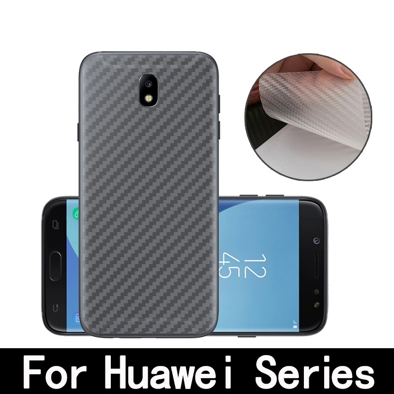 Miếng Dán Carbon Mặt Sau Của Dòng Máy Huawei Nova 5T 7i 5i 3i 2i 5Z bảo vệ màn hình Nova 6e 4e 3e Nova 2 Lite