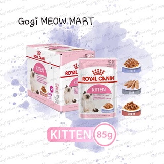Pate Royal Canin KITTEN – MÈO CON gói 85G - Thức ăn dinh dưỡng thú cưng Gogi MEOW MART