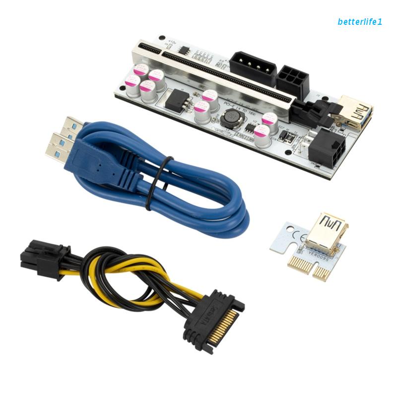 Cáp Chuyển Đổi BTM VER010 USB 3.0 PCI-E VER010-X Cho Card Video Card X1 Sang X16 Miner