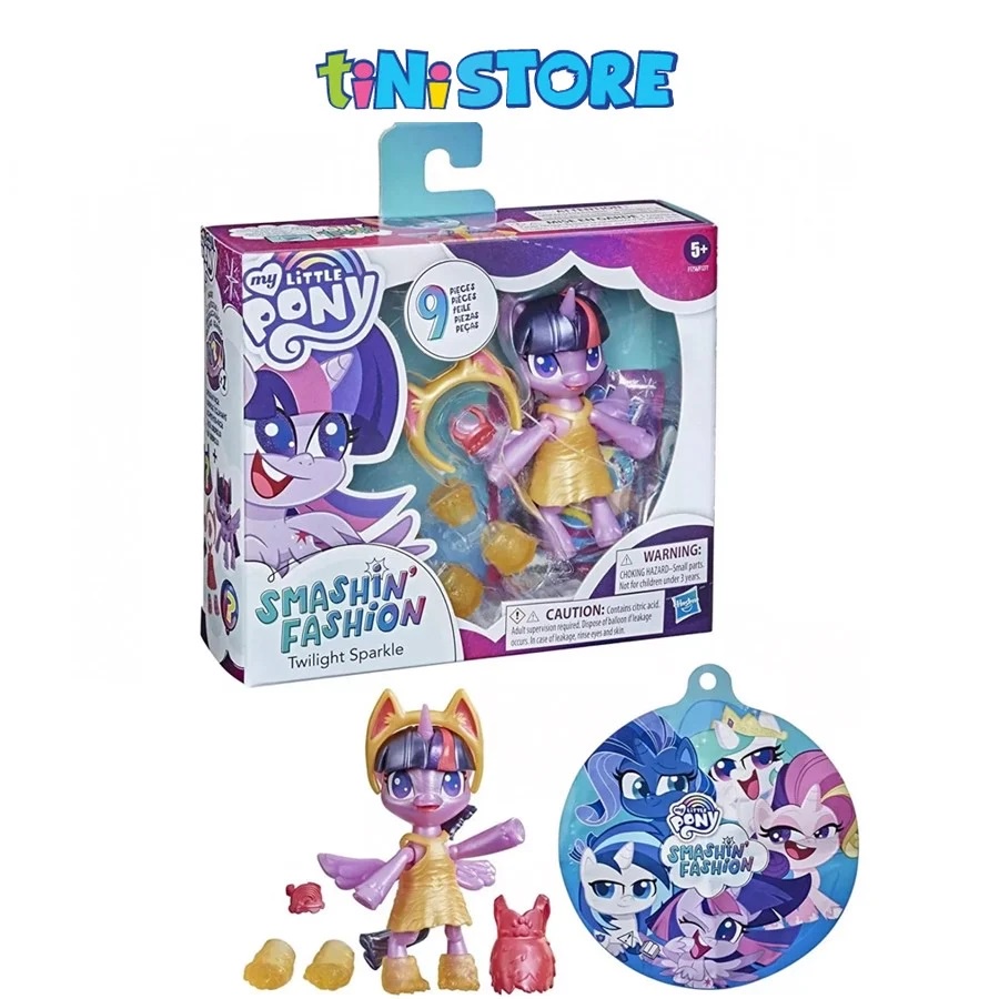 [Mã BMBAU50 giảm 7% đơn 99K] Đồ chơi bé gái Hasbro bộ chú ngựa thời trang Twilight Sparkle My Little Pony F1756