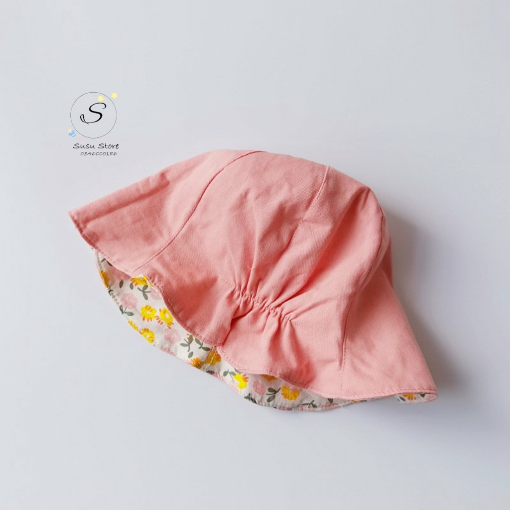 Mup 156 : Mũ vành 2 mặt cho bé ( vòng đầu từ 44-50cm)