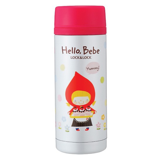 Bình giữ nhiệt hello bebe vivid snowball 330ml