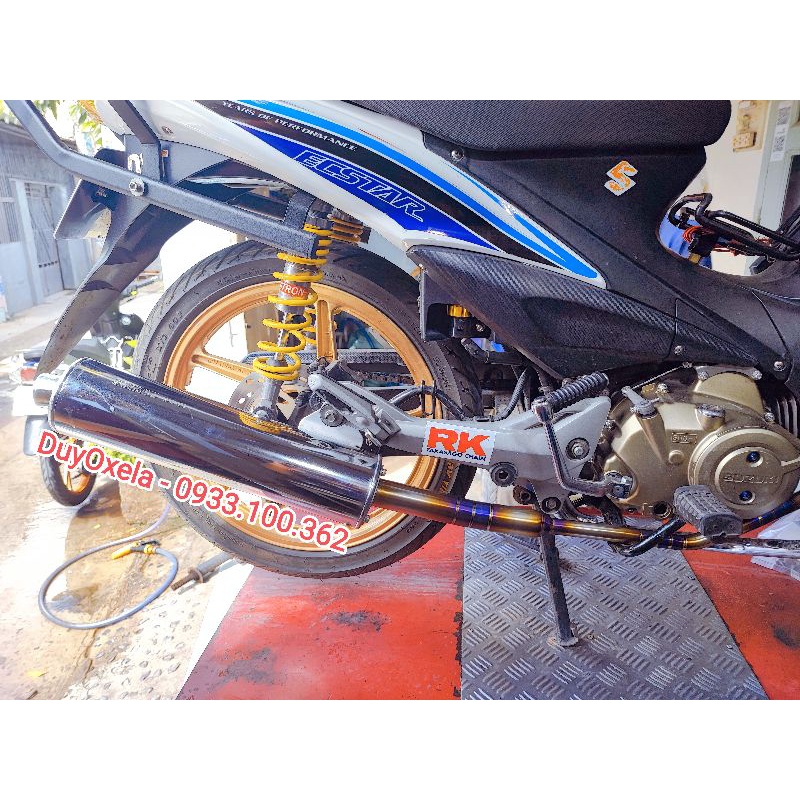 Cổ pô cho pô Axelo Indonesia - chỉ lắp cho pô Axelo Indonesia