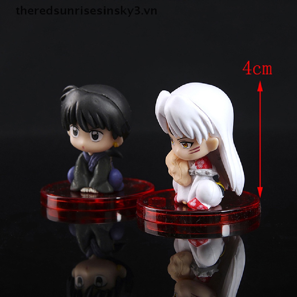 Set 4 Đồ trang trí Nhân Vật Phim Hoạt Hình Inuyasha