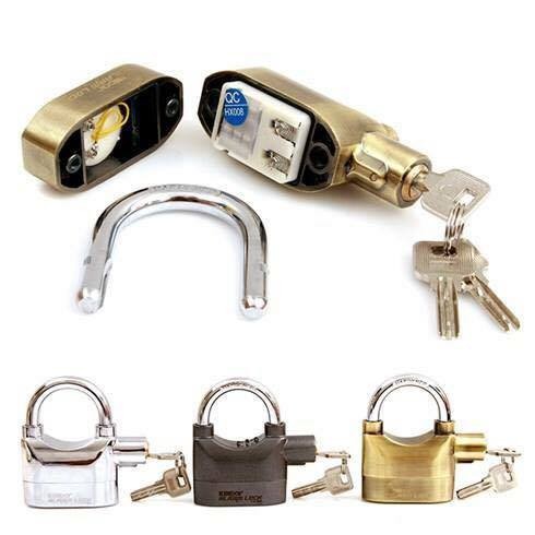 KHÓA CHỐNG TRỘM ALARM LOCK CÓ CHUÔNG BÁO ĐỘNG(chất lượng- cao giá tốt)