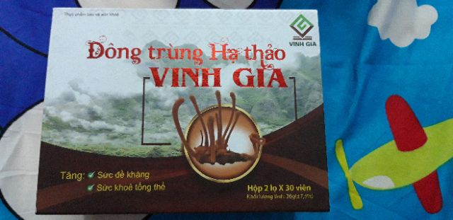 Đông trùng hạ thảo Vinh gia 60 viên