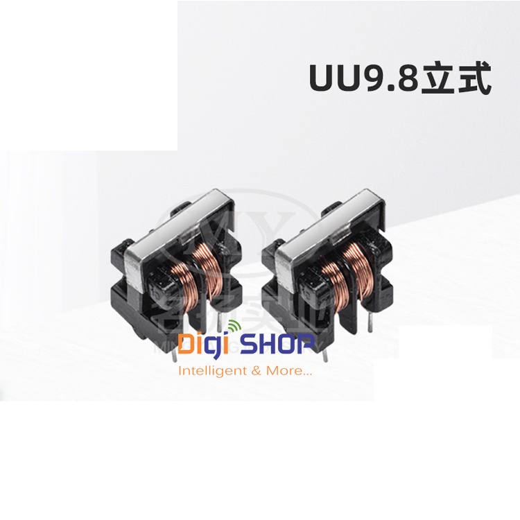 Cuộn điện cảm, cuộn lọc đôi 3.3mH, 5mH, UU9.8 UF9.8 Hàng có sẵn