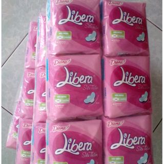 Combo 24 gói (4 lốc) băng vệ sinh Diana Libera siêu mỏng cánh - 8 miếng/gói.