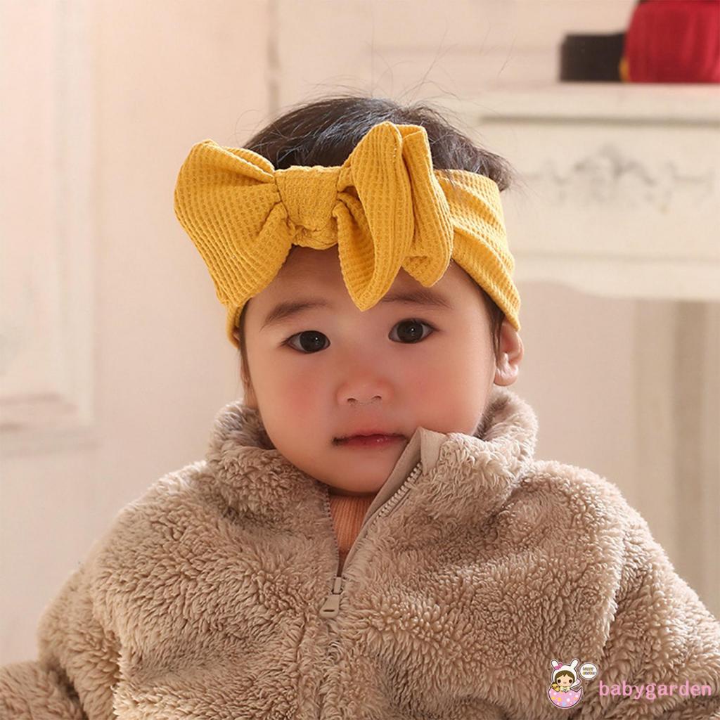 Băng Đô Nơ Co Giãn Dễ Thương Cho Bé Gái