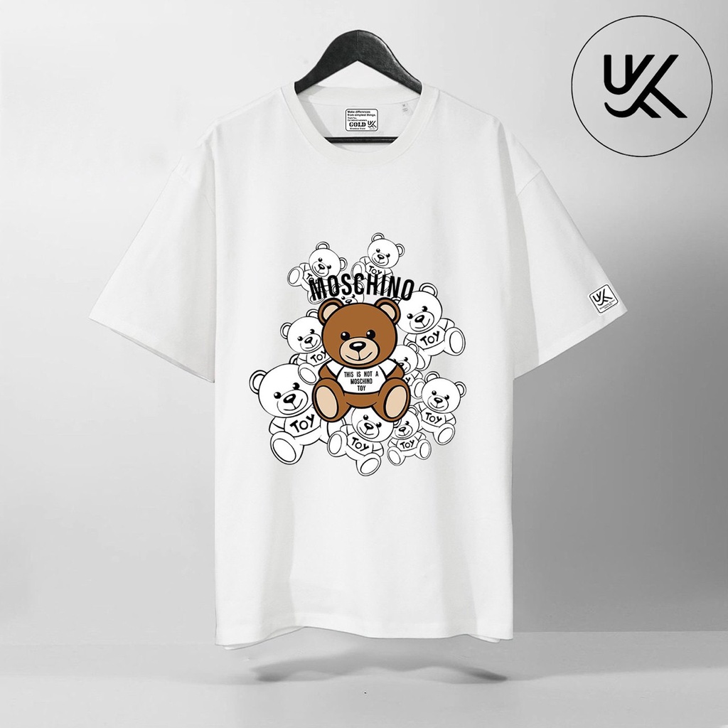 Áo thun Moschino part 2 CUSTOM 20 mẫu siêu đẹp, Áo Phông Unisex Nam Nữ