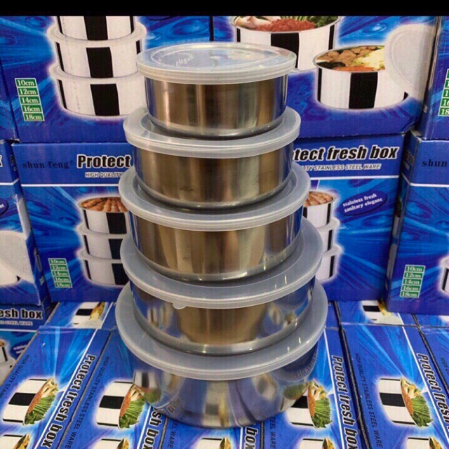 Bộ bát 5 inox